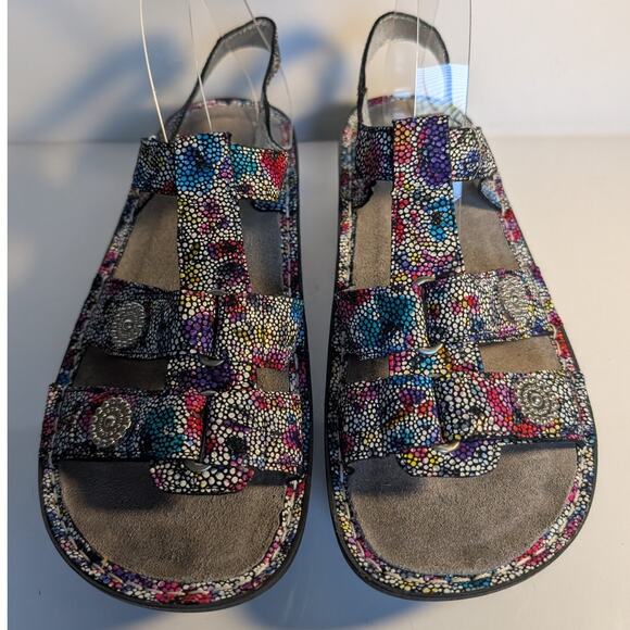 ALEGRIA Kleo Blissful Leather Gladiator Sandals KLE-447 Womens EU 40 / US 9.5-10 - Picture 7 of 16